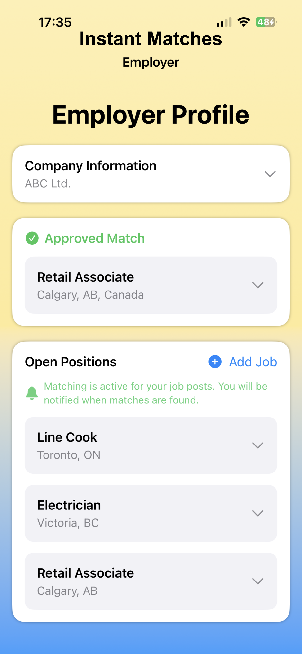 Match scoring system
